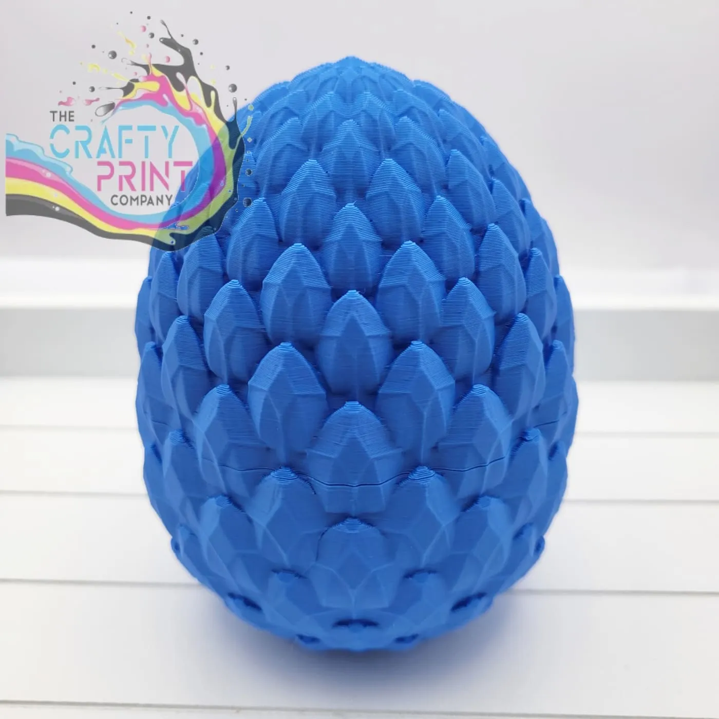 3D Printed Dragon Egg with Dragon Scales