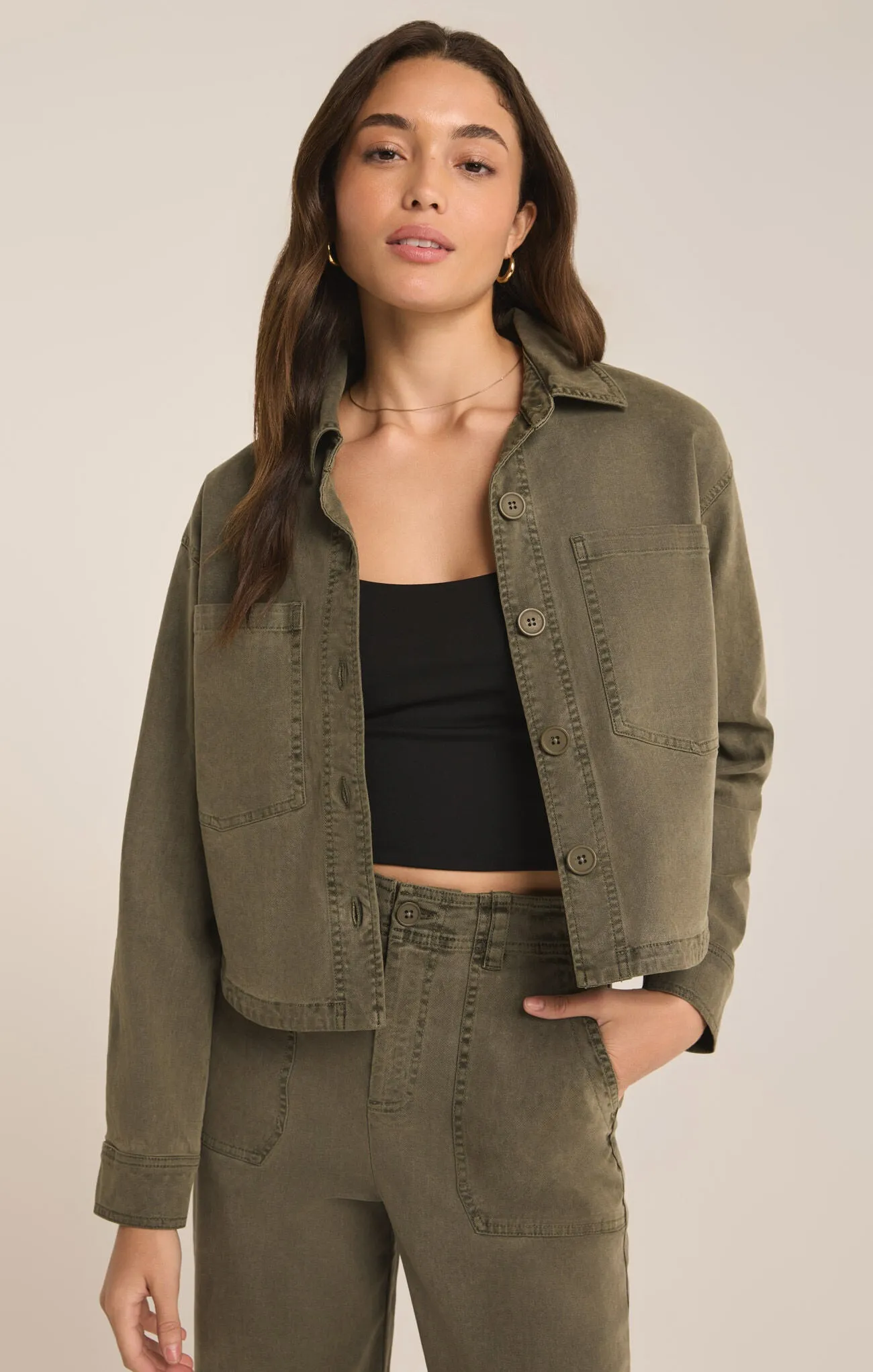 ALL DAY CROPPED JACKET