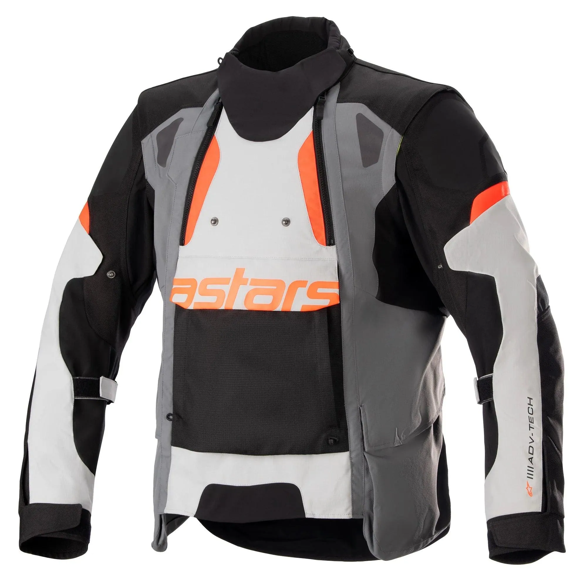 Alpinestars Halo Drystar Jacket - Dark Gray/Ice Gray/Black