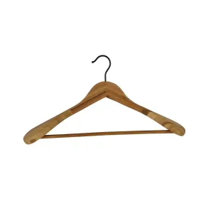 Bamboo Jacket & Coat Hanger Black