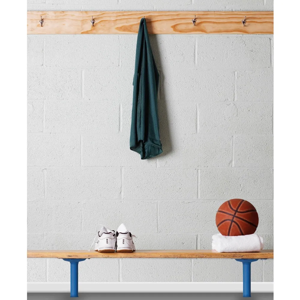 Basketball Bench Printed Backdrop