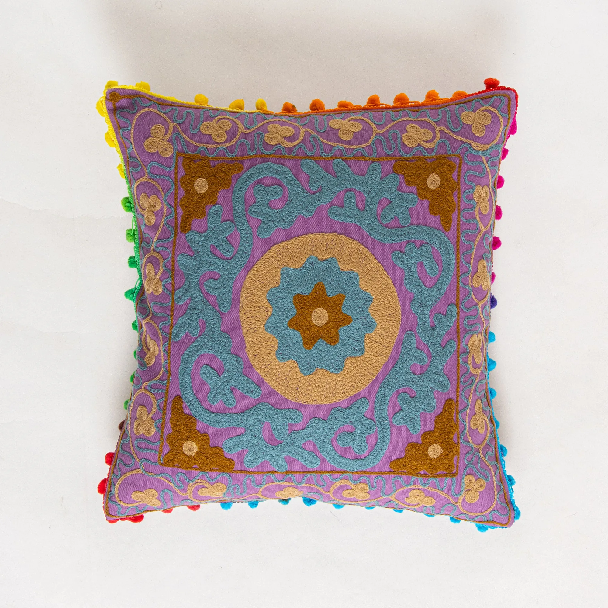 Beautiful Cotton Hand Embroidery Designs For Cushion Covers