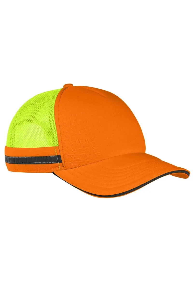 Big Accessories BA661: Safety Trucker Cap