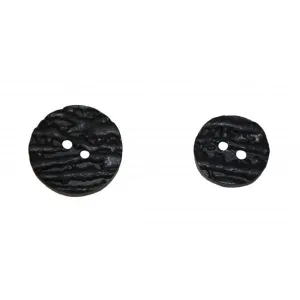 Black or Brown Imitation Bone Buttons