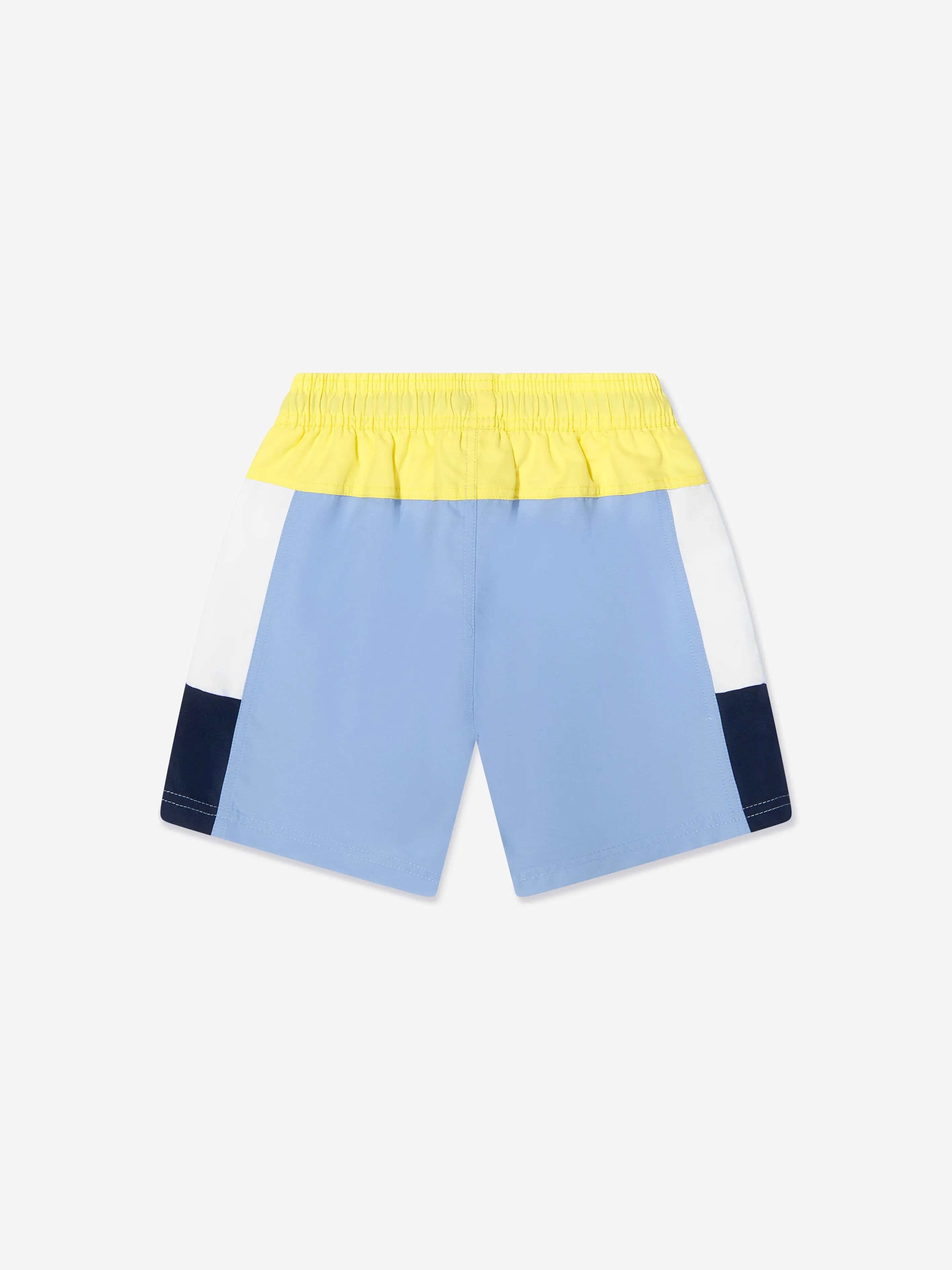 BOSS Boys Colourblock Swim Shorts In Blue