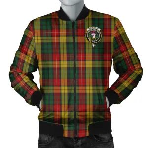 Buchanan Tartan Bomber Jacket with Family Crest