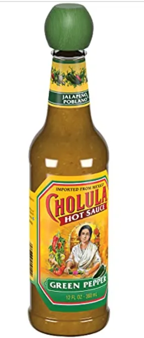 Cholula Green Pepper Hot Sauce 12oz