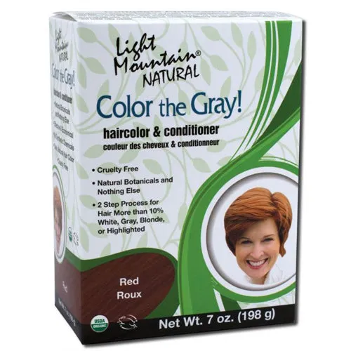 Color The Gray Red 7 Oz By Light Mountain