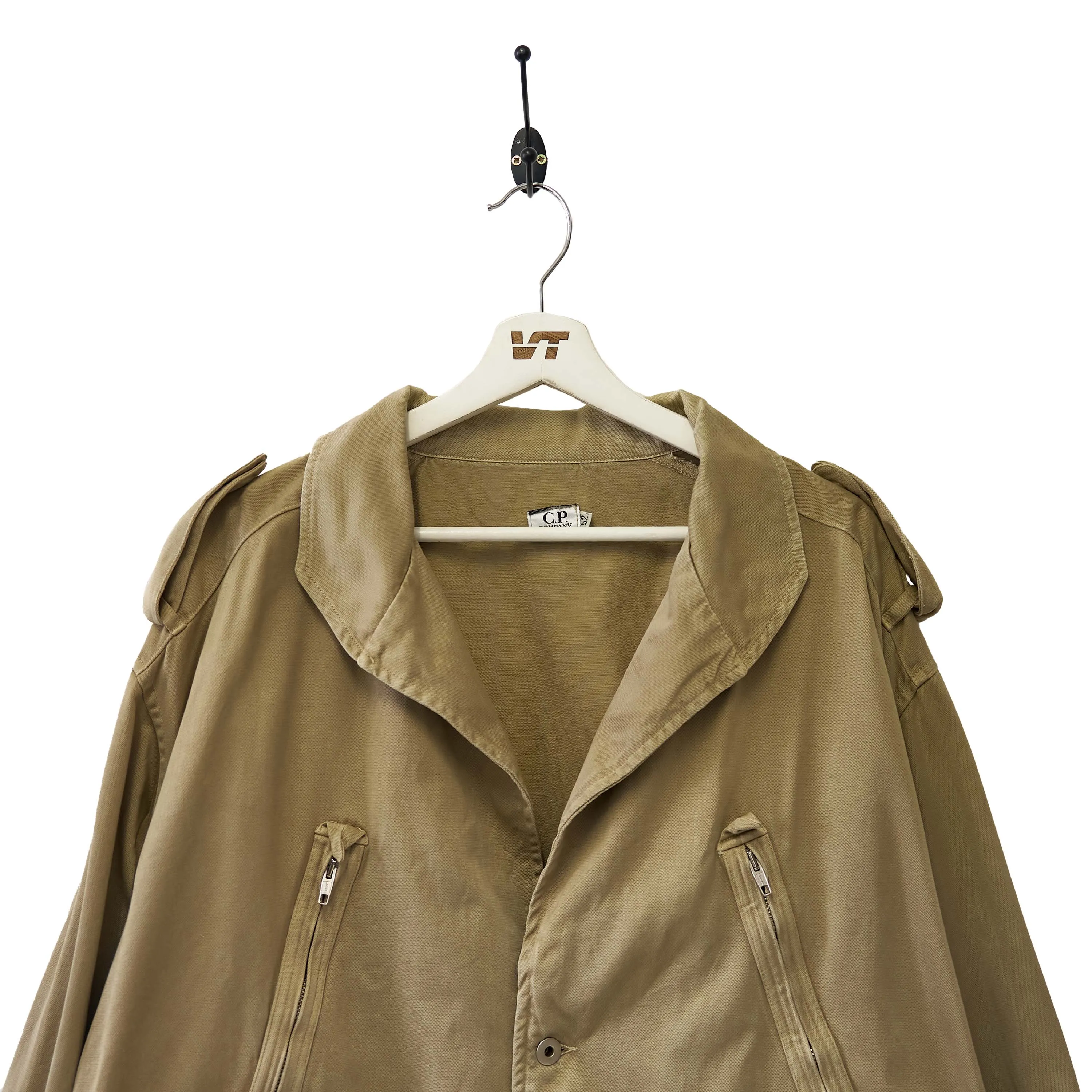 C.P. Company Khaki Zip Pocket Jacket