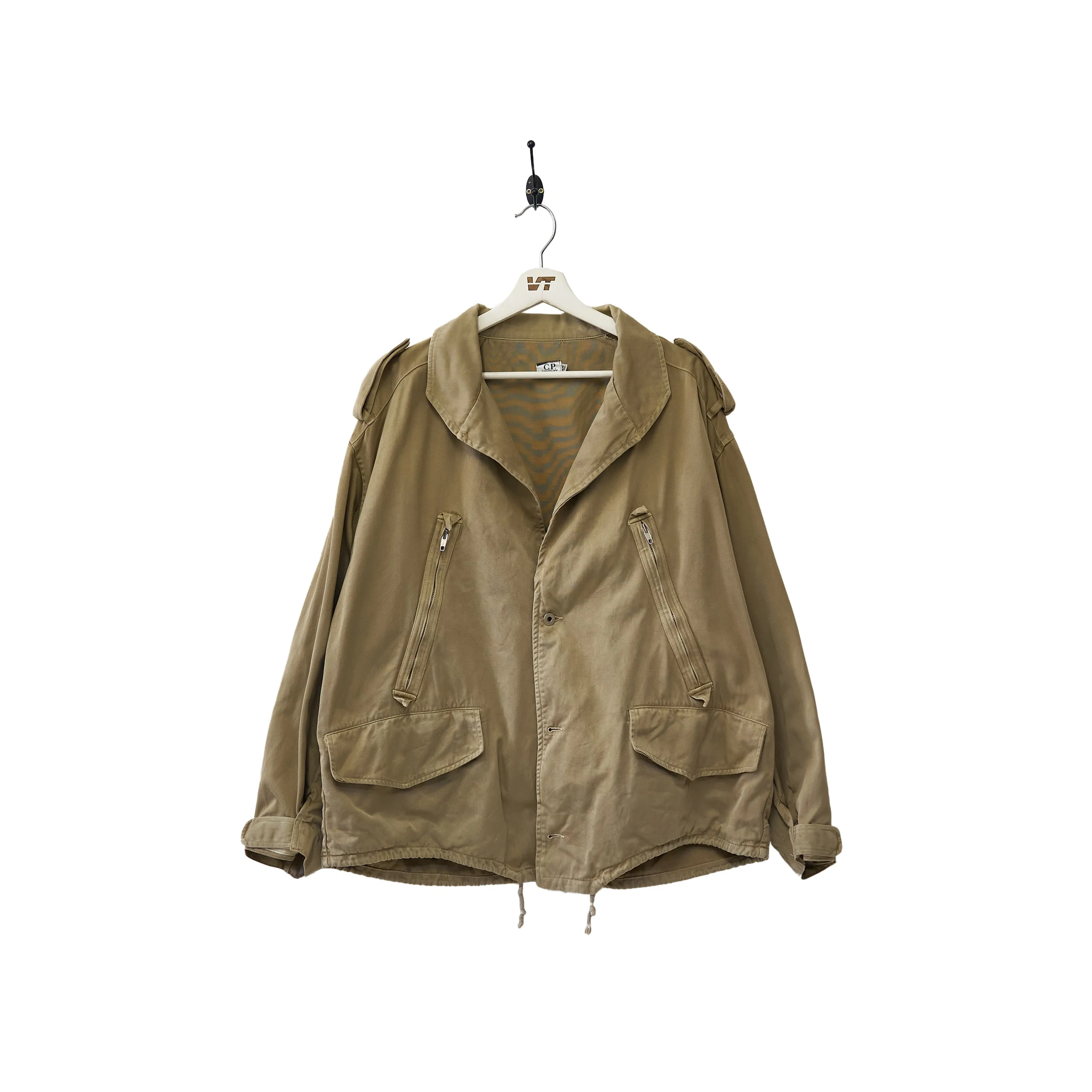 C.P. Company Khaki Zip Pocket Jacket