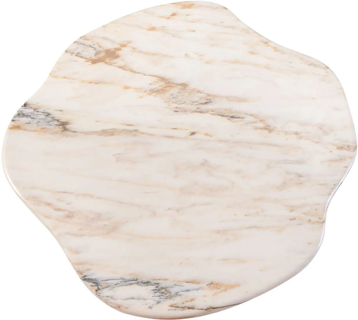 Devony Coffee Table – Golden Calacatta Marble