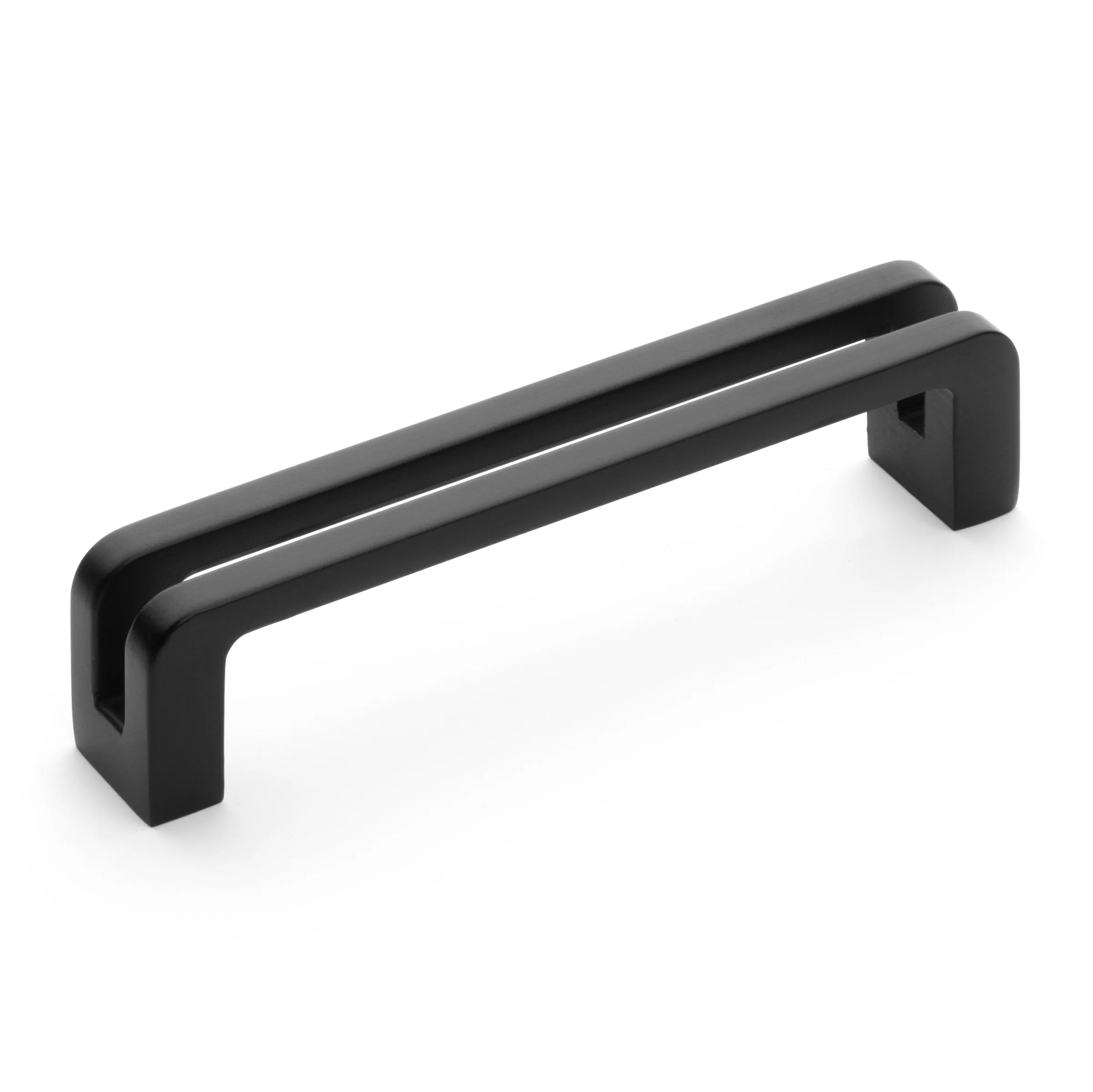 Diversa Limited Edition Matte Black 3-3/4" (96mm) Reveal Cabinet Drawer Pull - 10 PACK