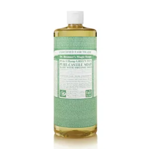 Dr Bronners Liquid Castile Soap Green Tea 946ml