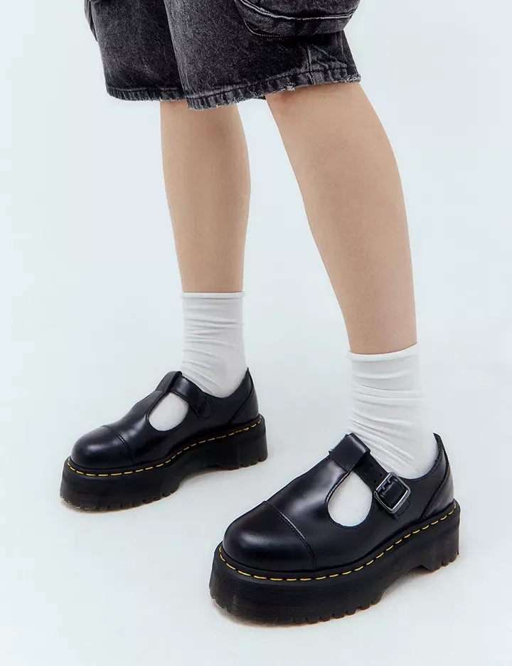 DR. MARTENS BETHAN MARY JANE BLACK SMOOTH