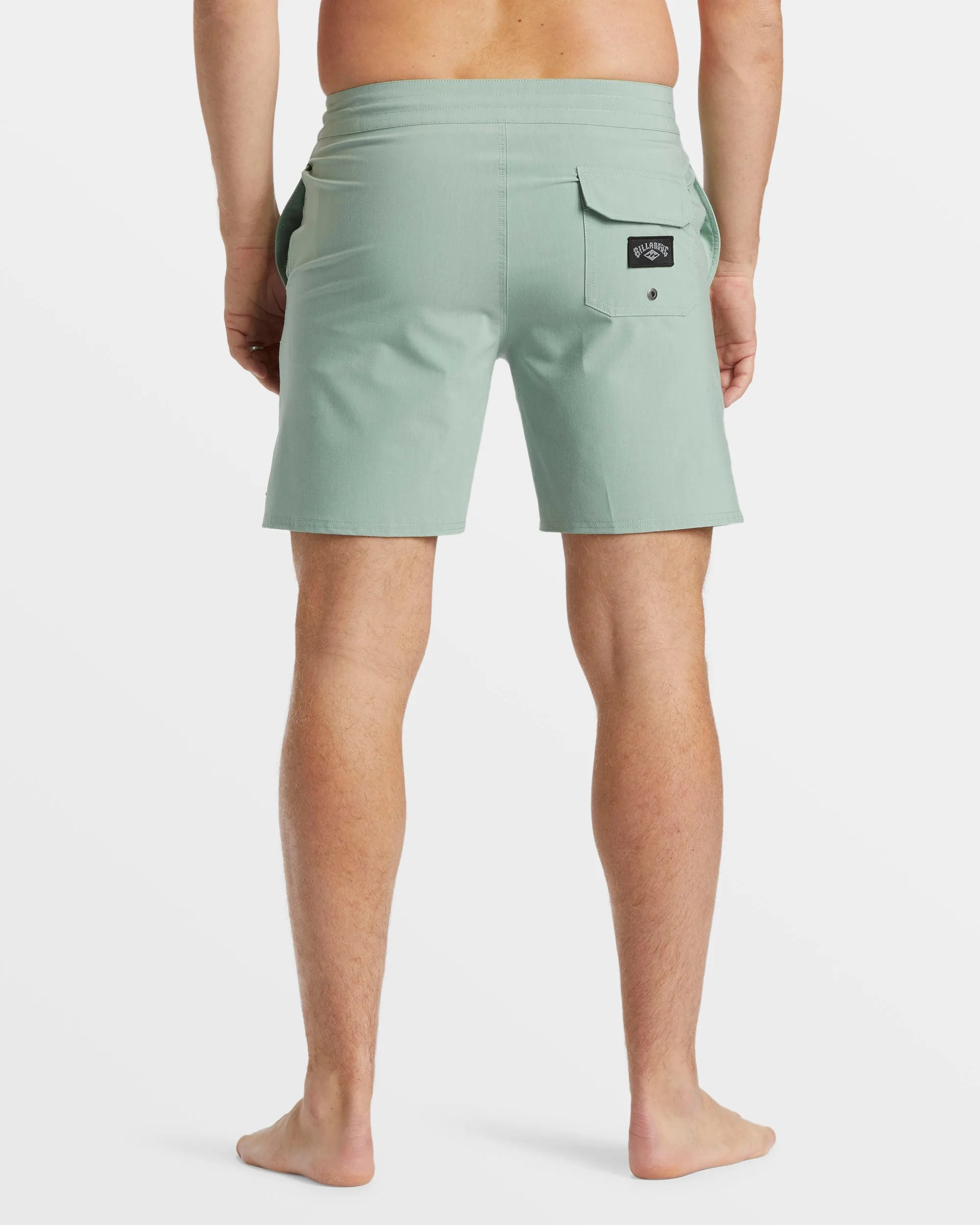 Every Other Day Lo Tide 17" Boardshorts - Sage