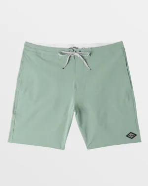 Every Other Day Lo Tide 17" Boardshorts - Sage