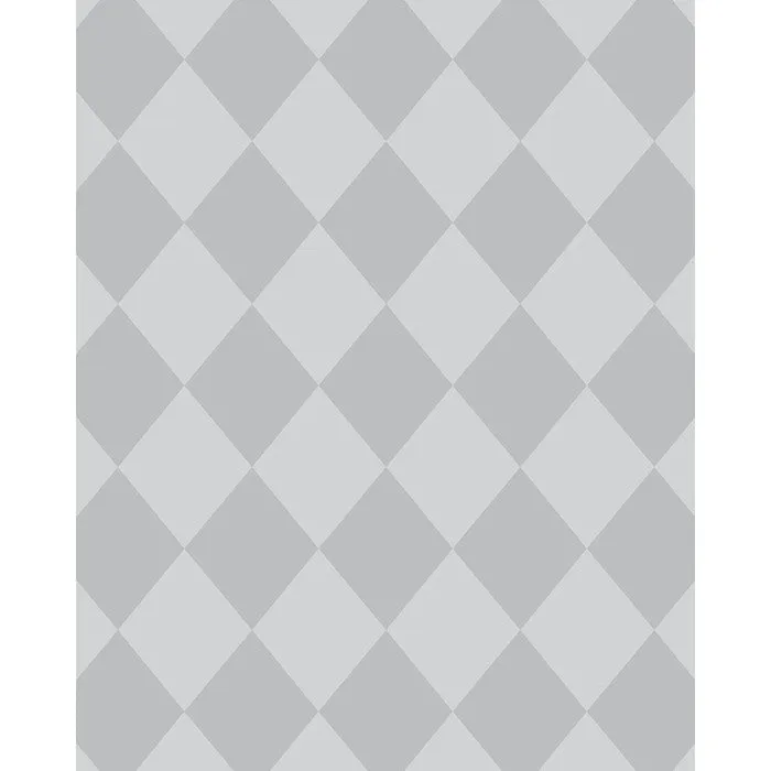 Gray Argyle Printed Backdrop