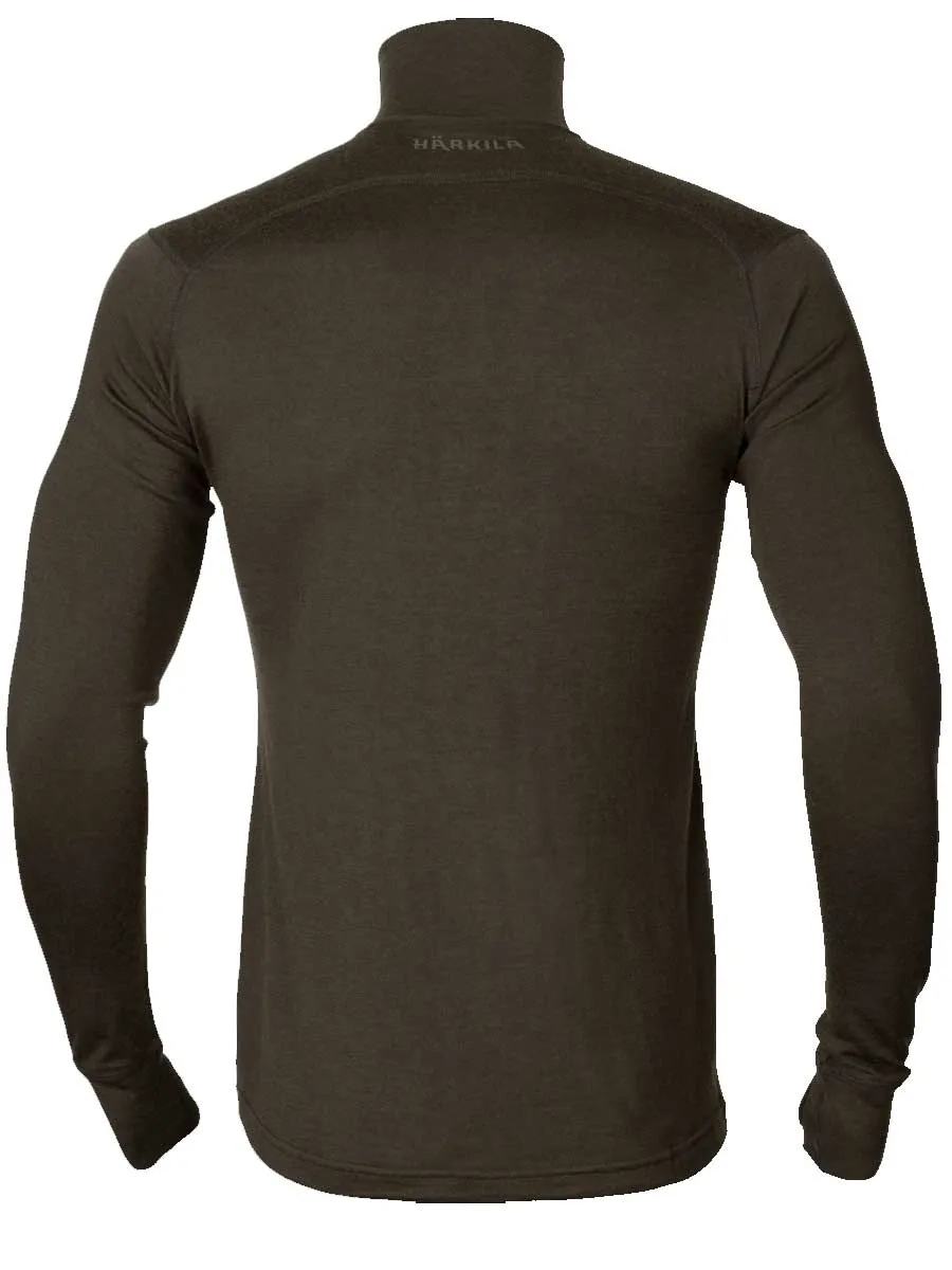 HARKILA Base All Season Half Zip - Mens - Shadow Brown