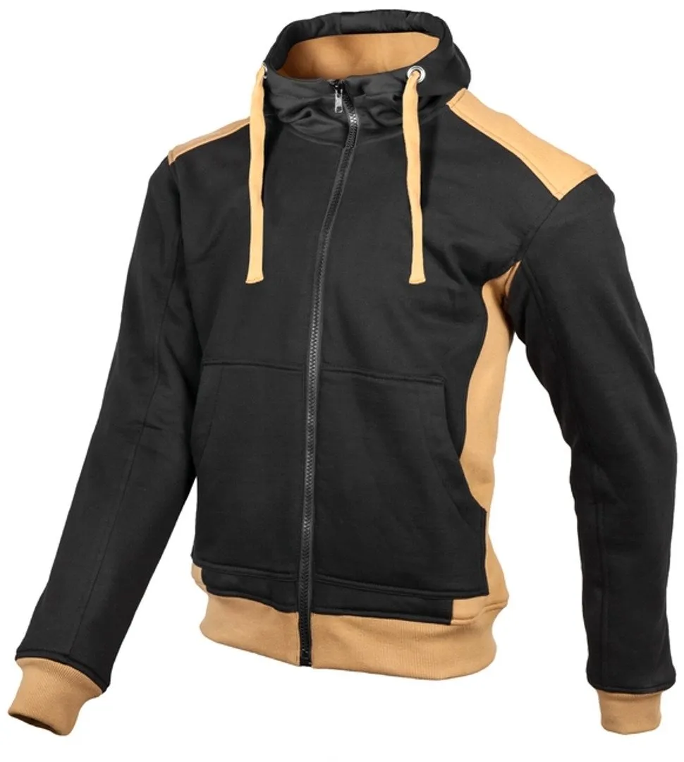 Jacket GMS Grizzly with hood, black/brown