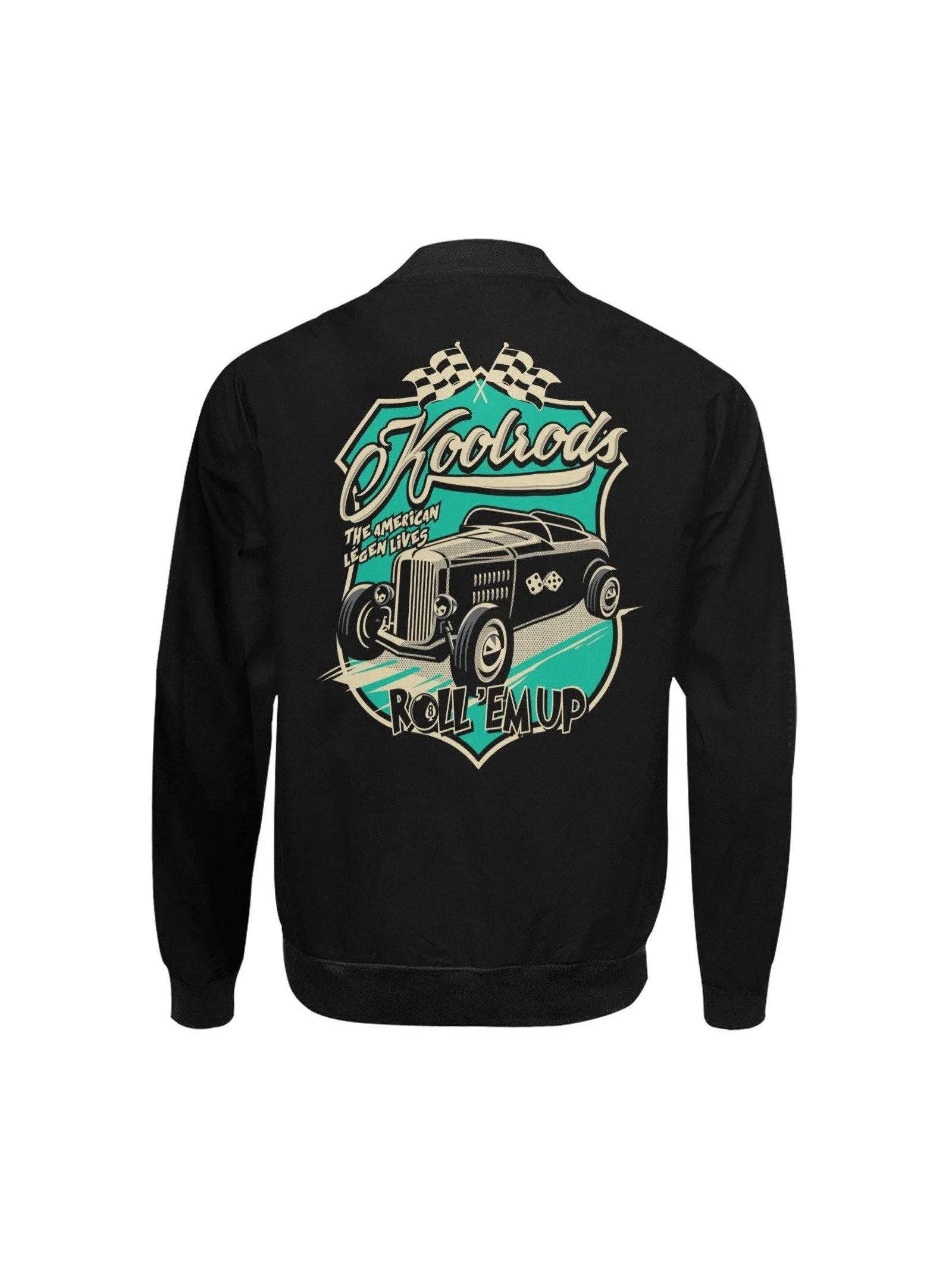 KOOLRODS Men's Hot Rod Bomber Jacket