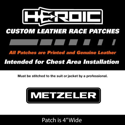 Leather Printed Patches - METZLER Tires