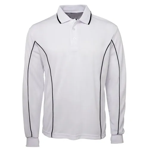 Malcom Side Stripe Polyester Polo Shirt