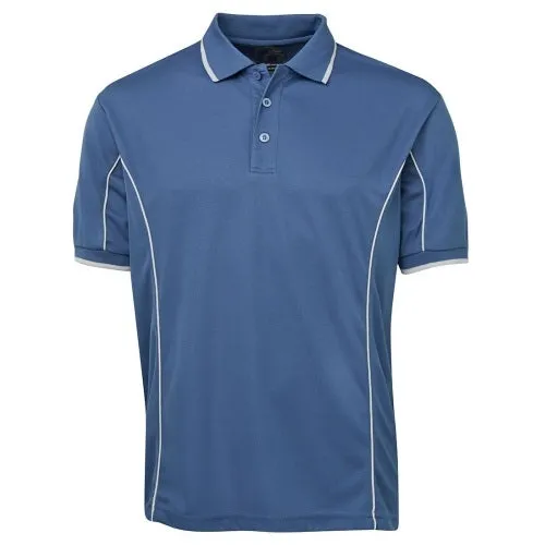 Malcom Side Stripe Polyester Polo Shirt