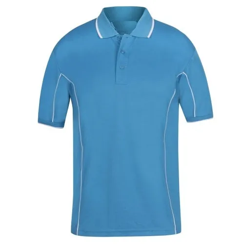 Malcom Side Stripe Polyester Polo Shirt