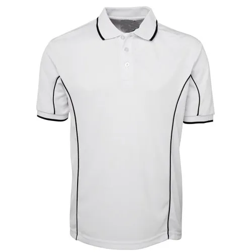 Malcom Side Stripe Polyester Polo Shirt