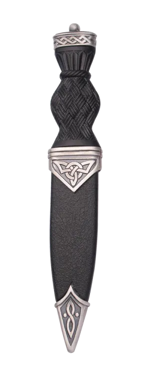 Matte Finish Celtic Sgian Dubh