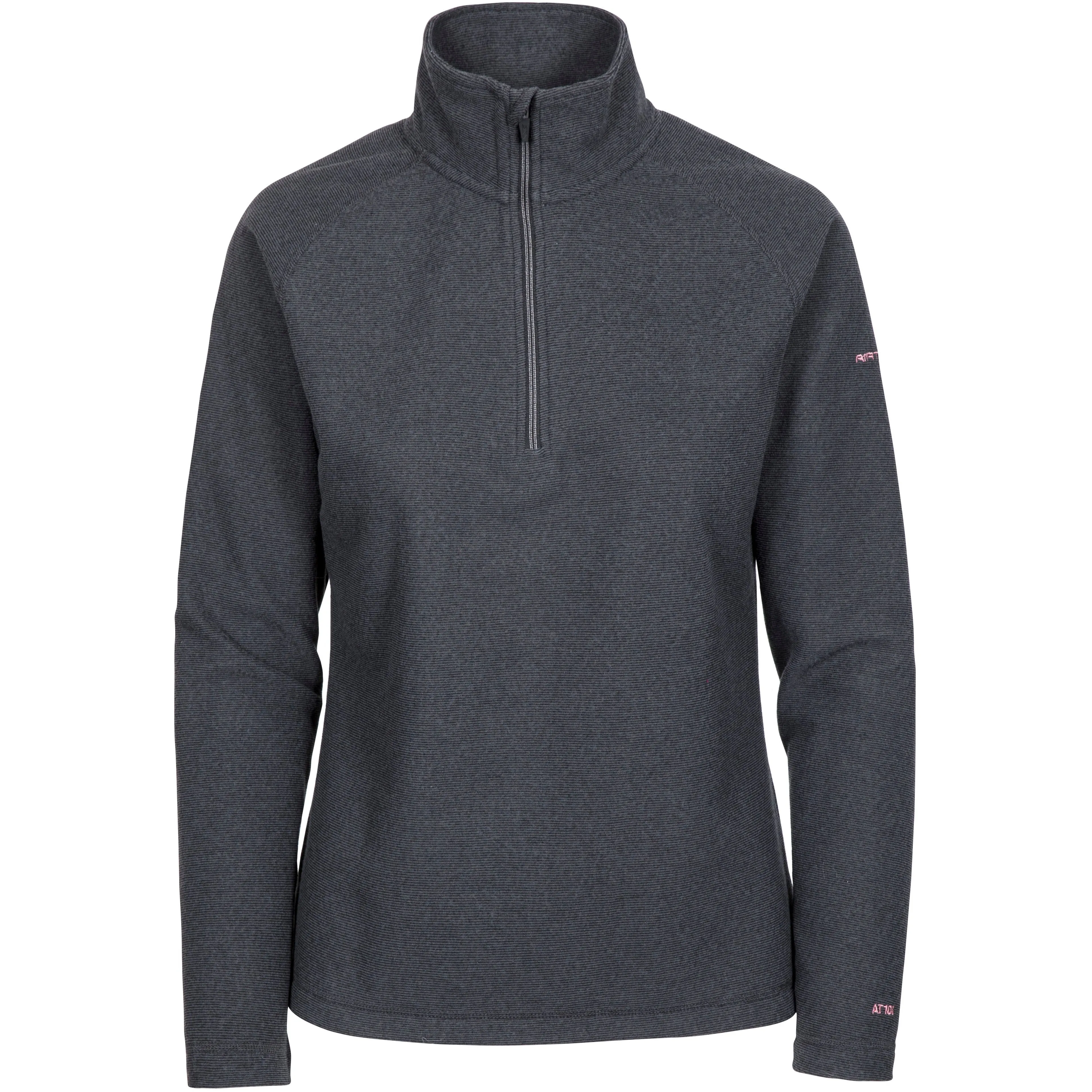 Meadows Womens 1/2 Zip Fleece in Charcoal