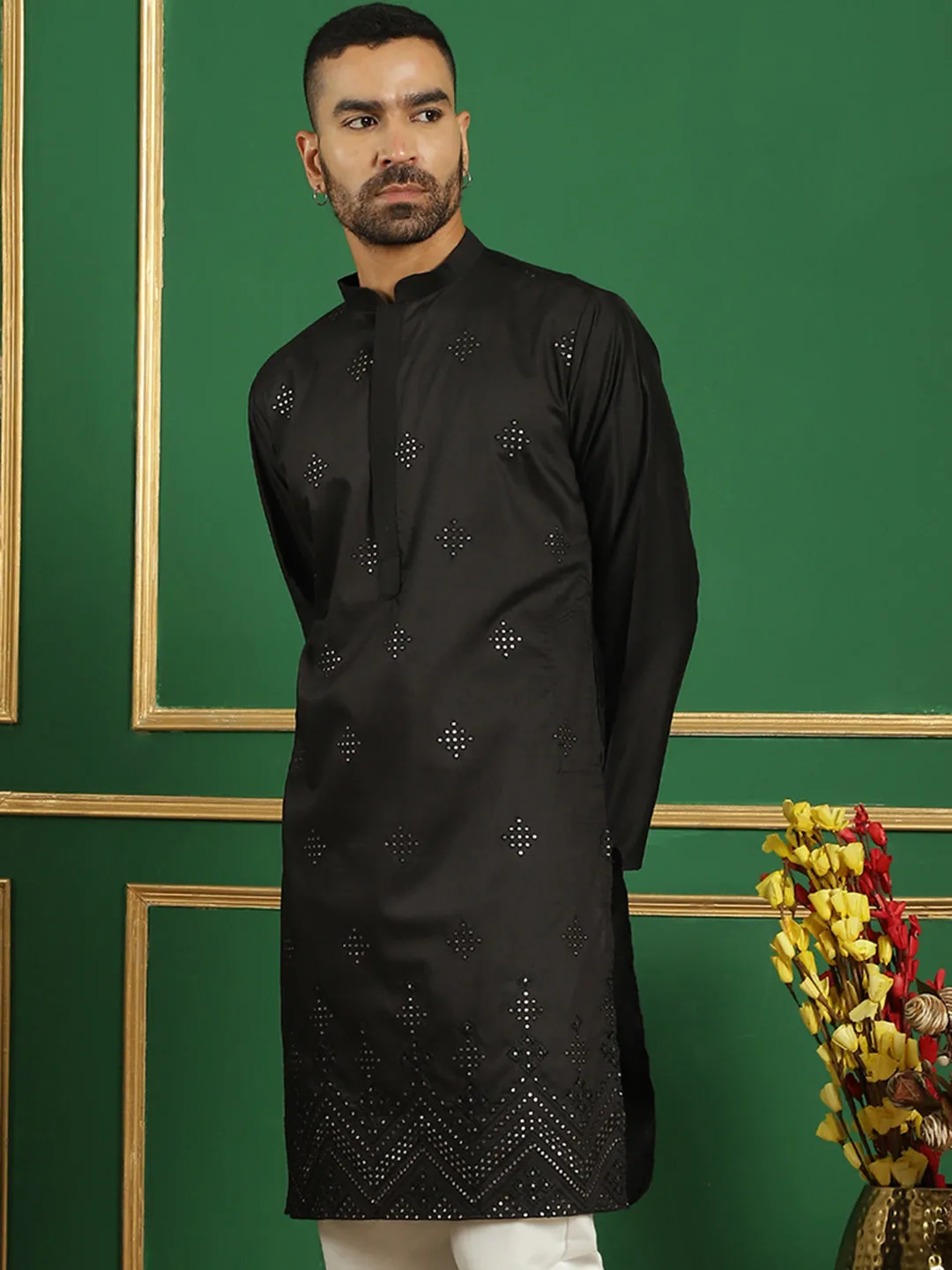 Men's Geometric Printed Kurtas