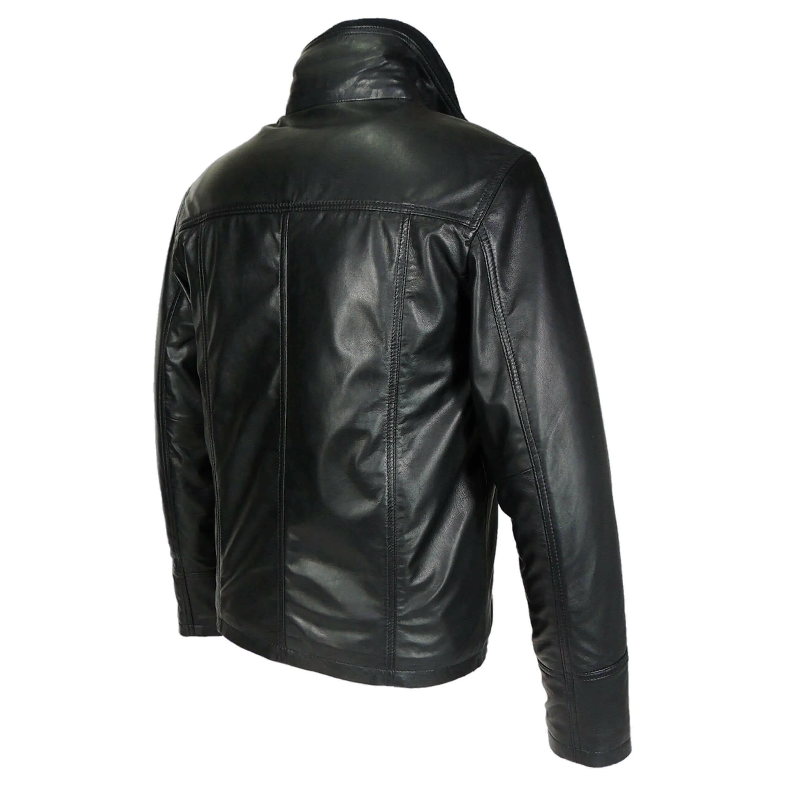 Mens Oxford Csaba Leather Jacket