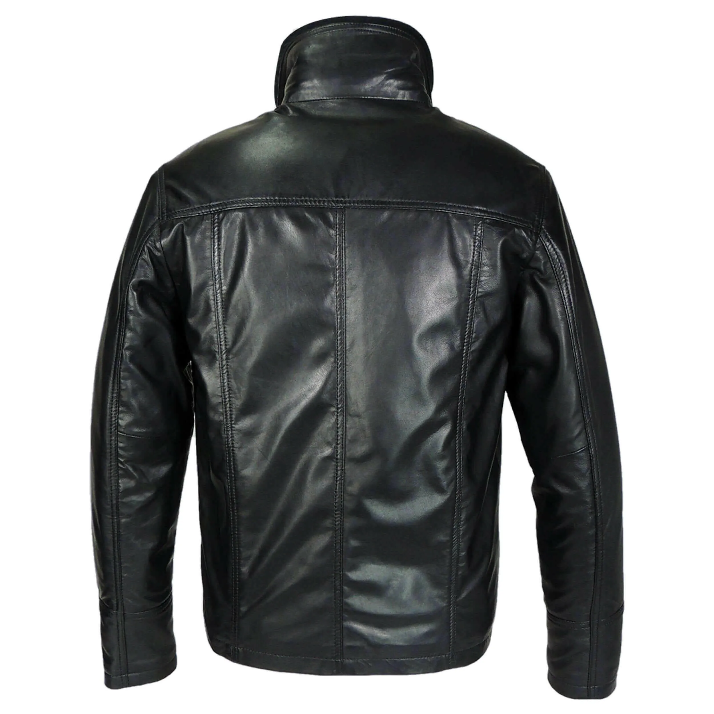 Mens Oxford Csaba Leather Jacket