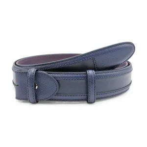 Nappa/Dauphin Mix Coltrane Belt Strap