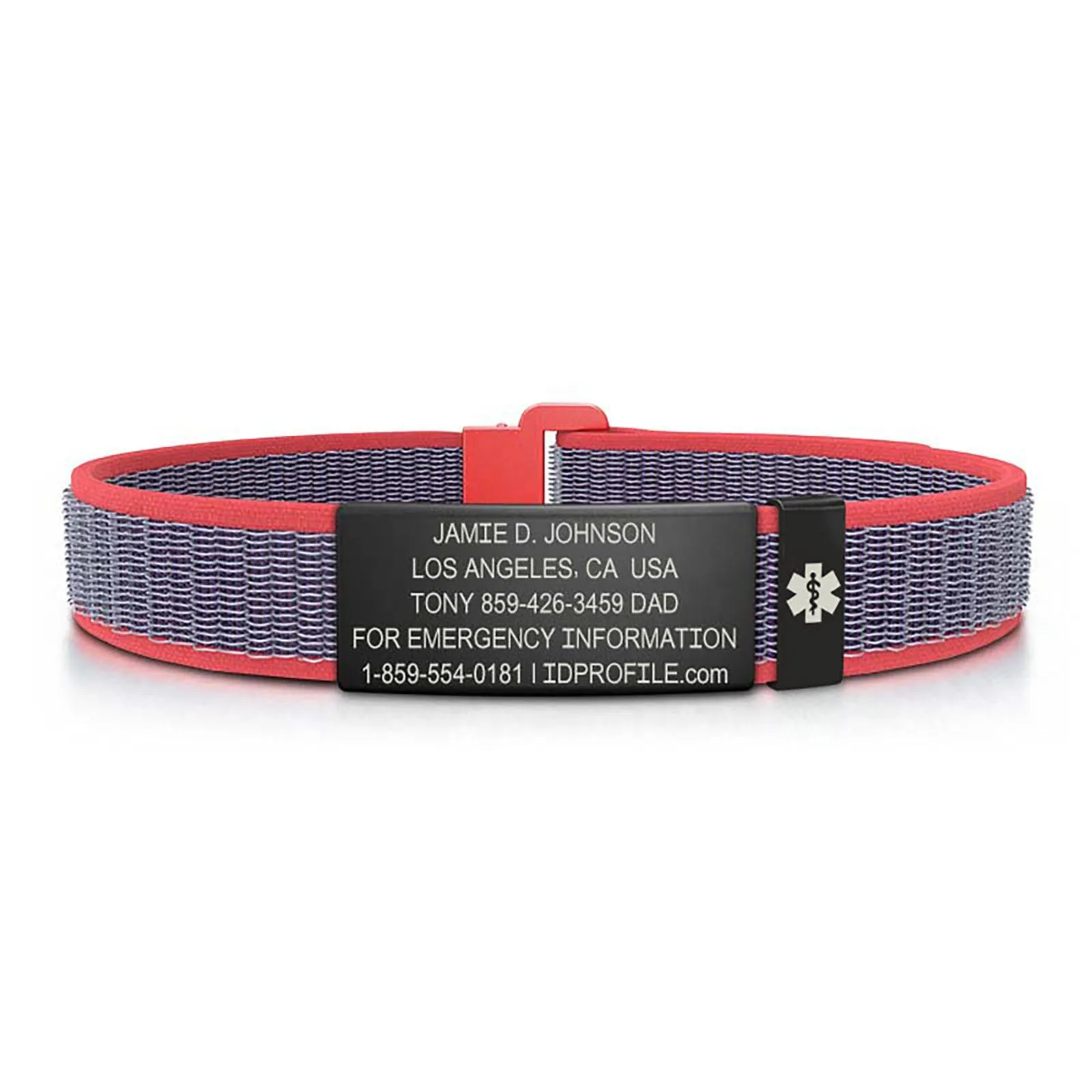 Nylon Loop Medical ID - ML - With iD Profile