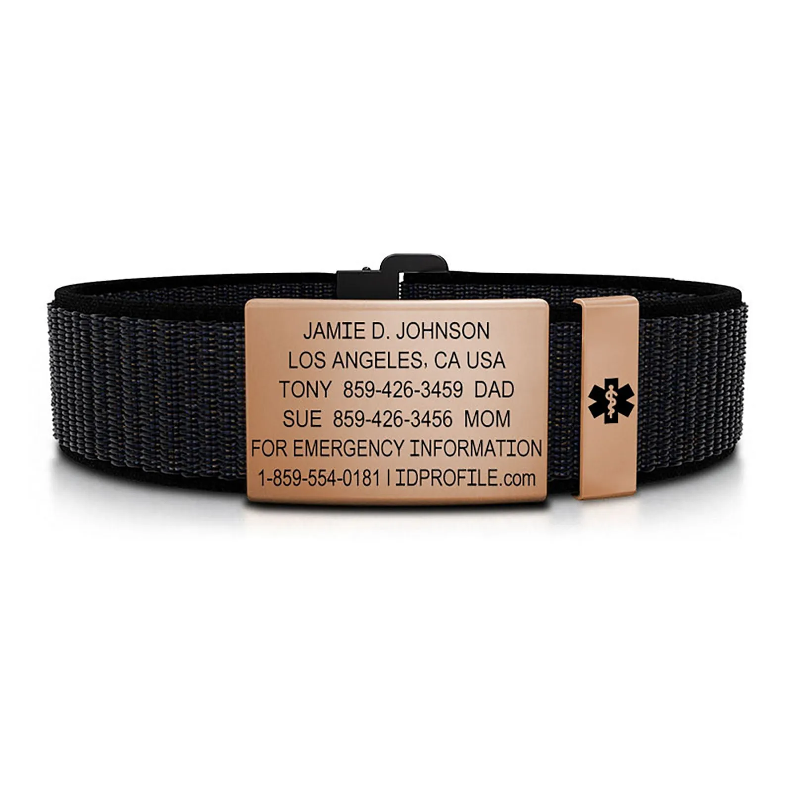 Nylon Loop Medical ID - ML - With iD Profile