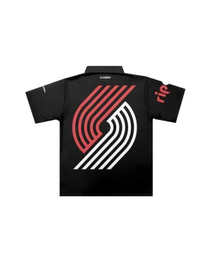 Portland Trail Blazers "Big Logo" Traditional Barber Jacket