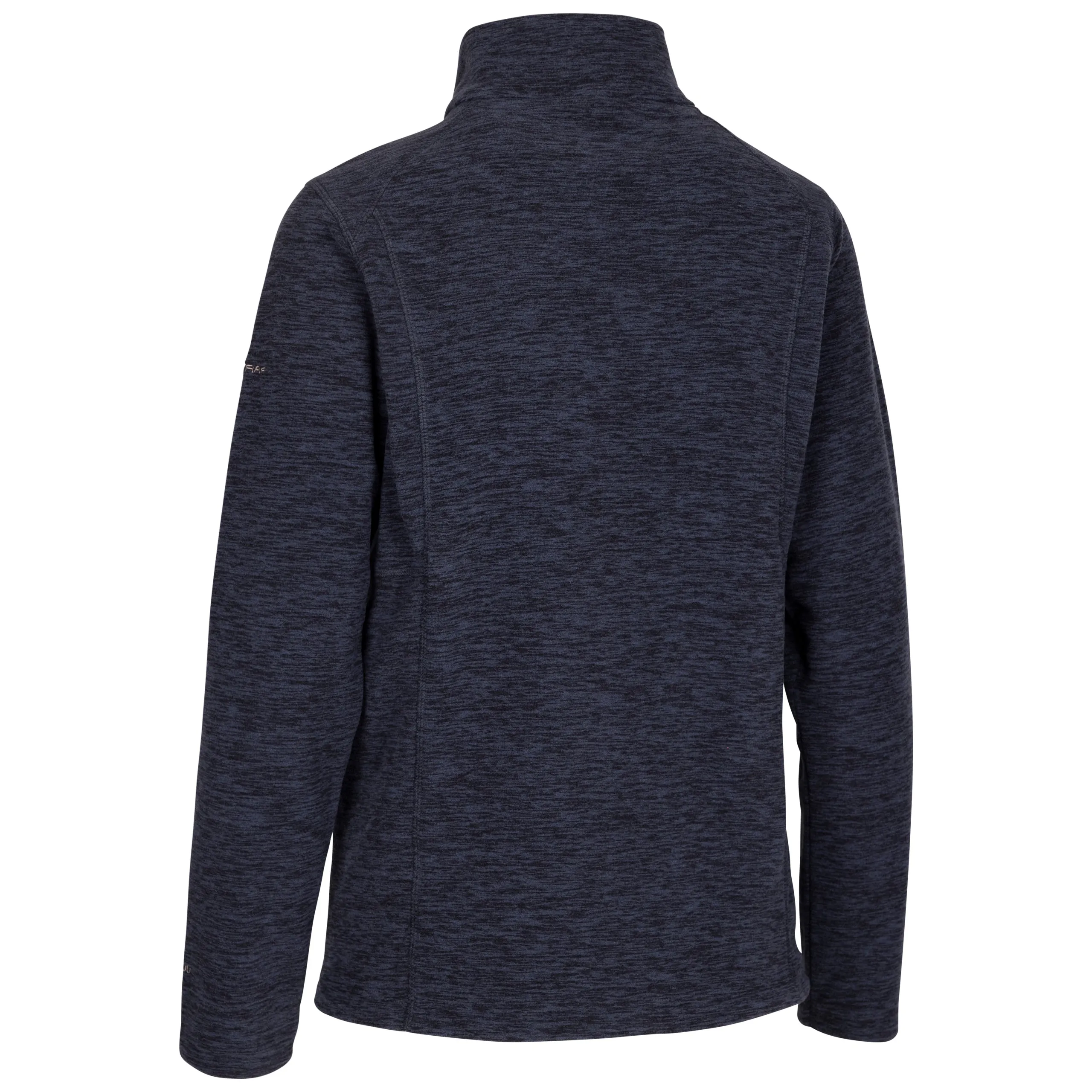 Reply Women's Full Zip Fleece Top in Navy Marl