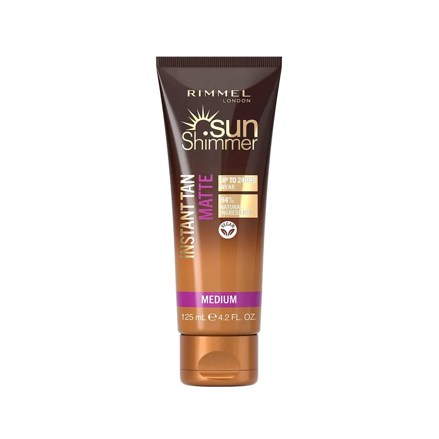 Sunshimmer Instant Tan Water Resistant (Matte Finish) 125ml