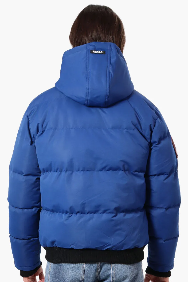 Super Triple Goose 4 Pocket Bomber Jacket - Blue