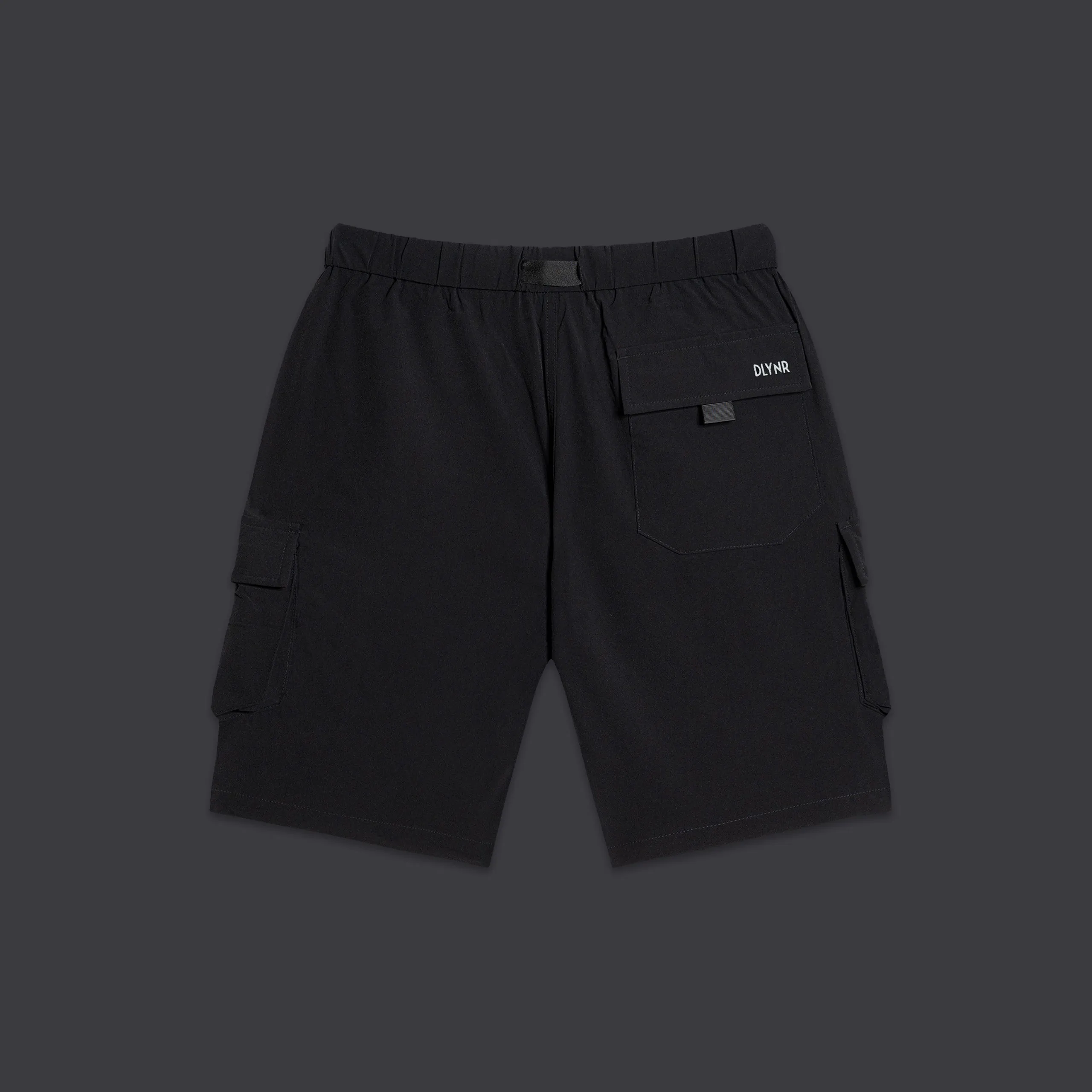 Techno Shorts Cargo Black