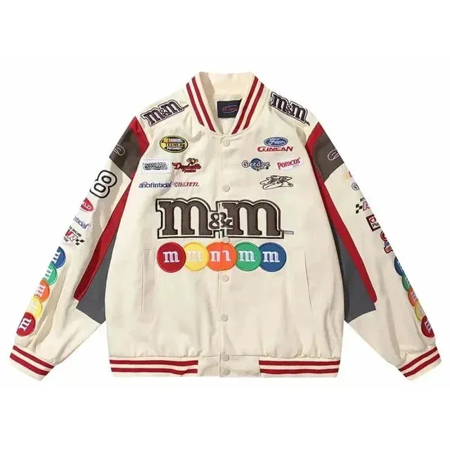 Unisex Bomber Jacket M&M Men Women