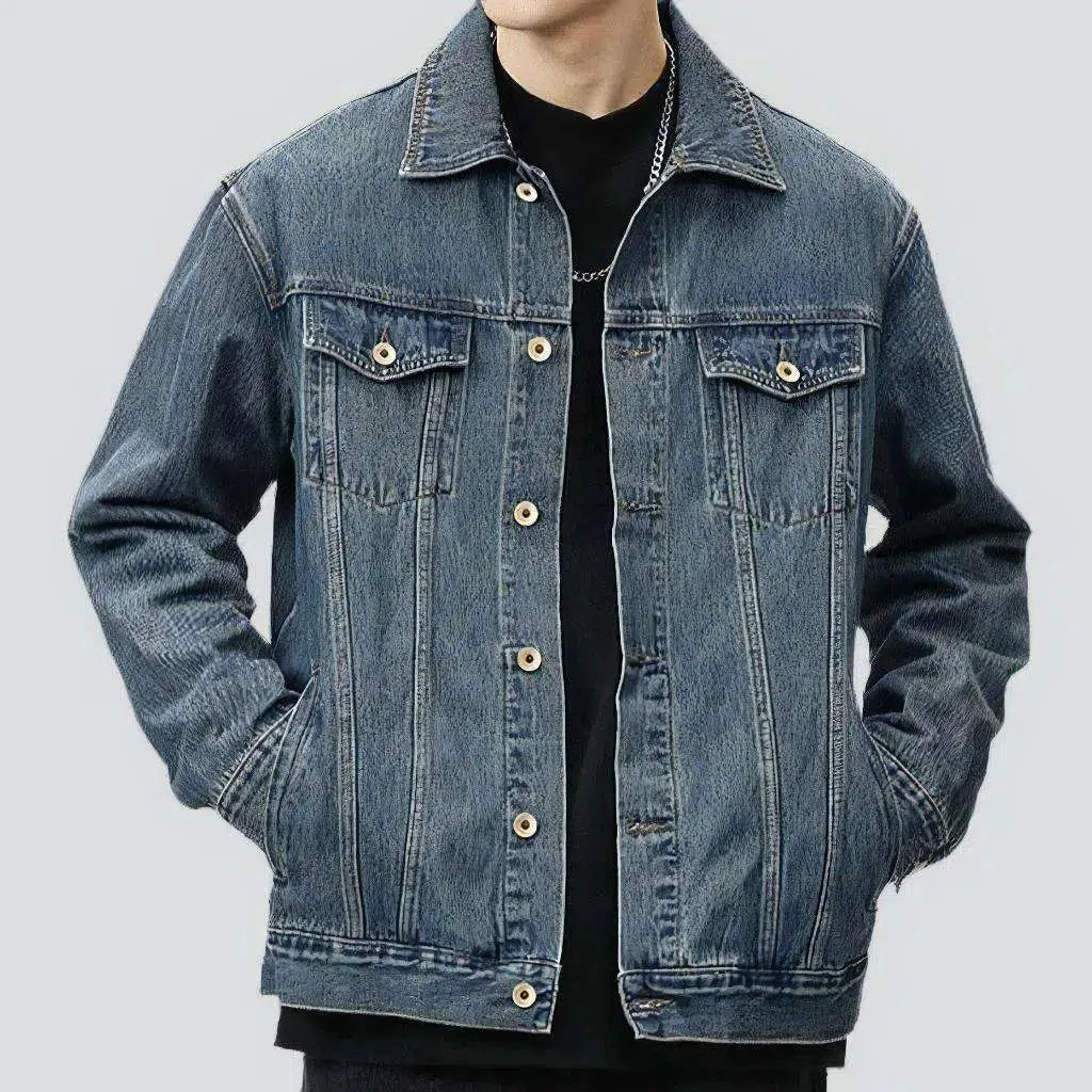 Vintage 90s men's jeans jacket