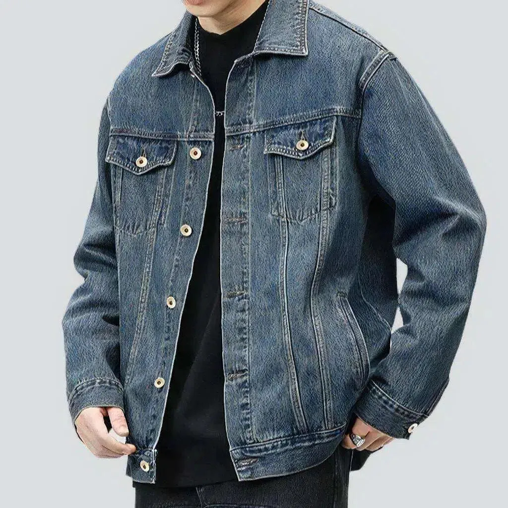 Vintage 90s men's jeans jacket