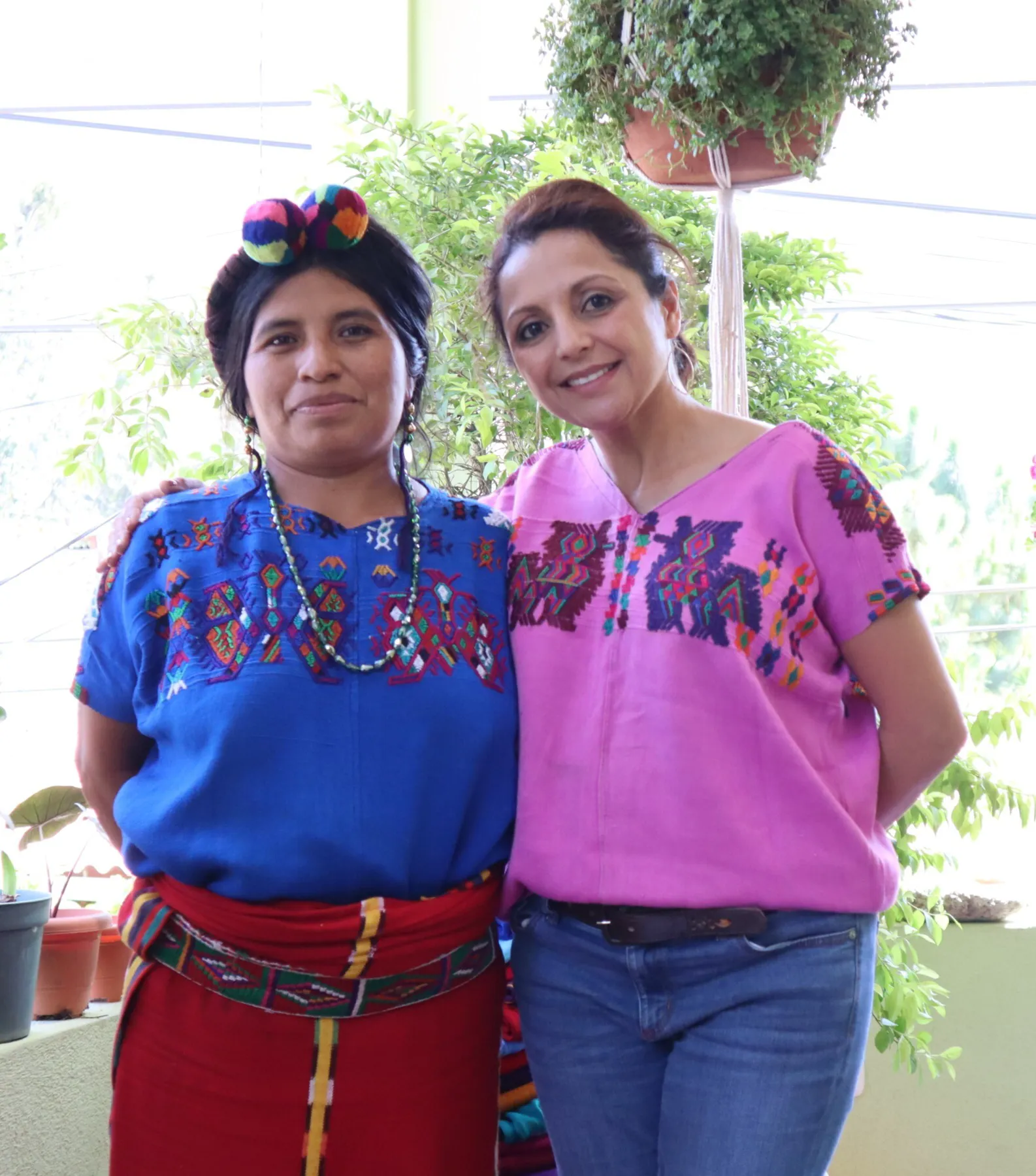 Vintage Huipil Top with Unique Embroidery - Mayan Blouse, Ethnic Wear