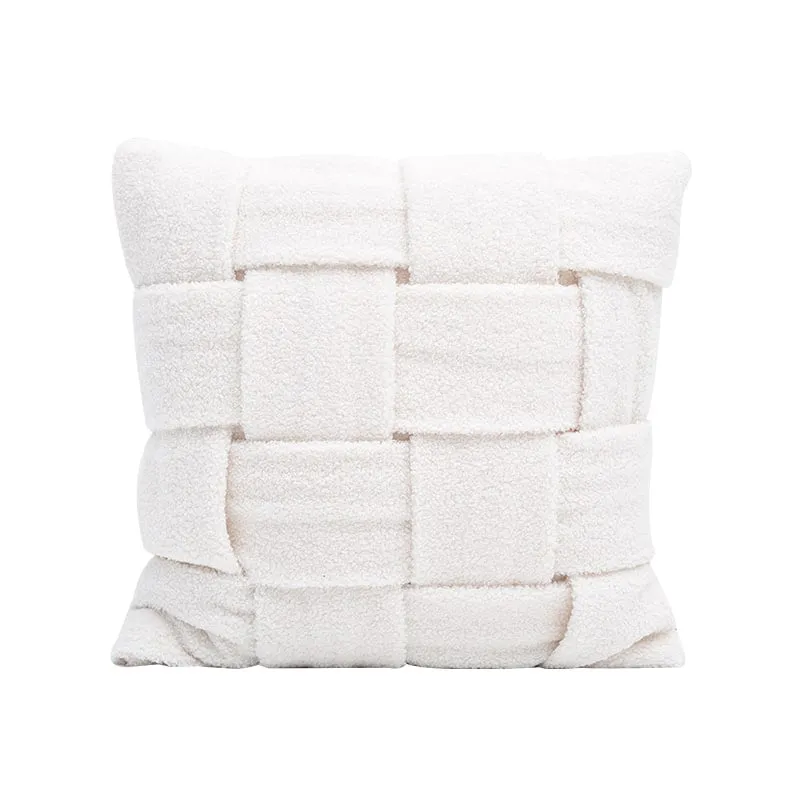 White Throw Pillow Set