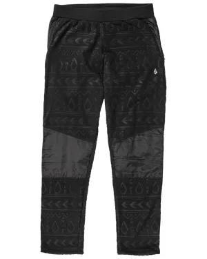 Womens Polar Fleece Pants - Black