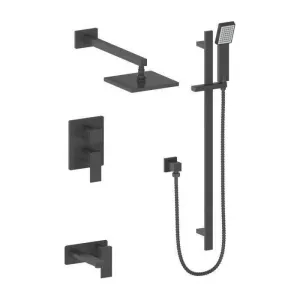 ZLINE Bliss Shower System In Electric Matte Black BLS-SHS-MB